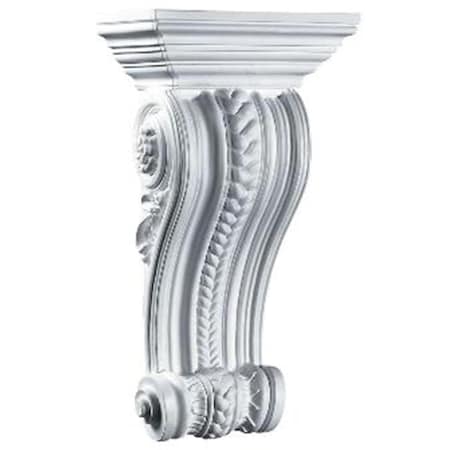 9.50 In. W X 5.50 In. D X 17.38 In. H Architectural Alexandria Rope Center Corbel